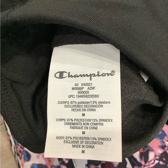 Women's Champion Medium 8 - 10 Shorts Sport Pattern Activewear Athletic Actively - Picture 11 of 12